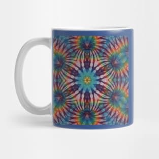 Psychedelic Kaleidoscopic Multi-Color Mandala Number 9 Mug